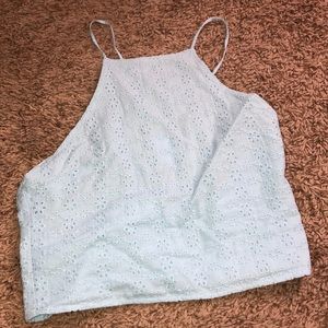 Tillys halter crop top